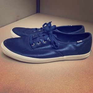 Metallic Blue Keds